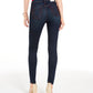Calça jeans skinny feminina True Religion Halle Contrast Stitch, azul, tamanho 28