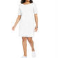Vestido Karen Scott com bainha acima do joelho, branco, tamanho XS