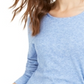 Blusa feminina Inc International Concepts com amarração lateral, azul-tinta, tamanho P