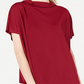 Blusa feminina Alfani com manga dolman e gola alta, verde, tamanho pequeno e grande