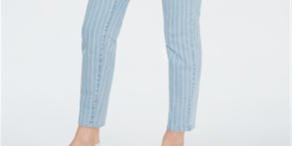 Calça jeans skinny feminina Charter Club Bristol Tummy Control, azul, tamanho 12