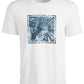 Camiseta clássica masculina de manga curta com estampa gráfica Ideology, tamanho X-G