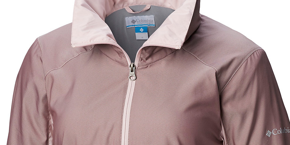 Jaqueta corta-vento Columbia Sustina Springs Lined Feminina Rosa Tamanho M