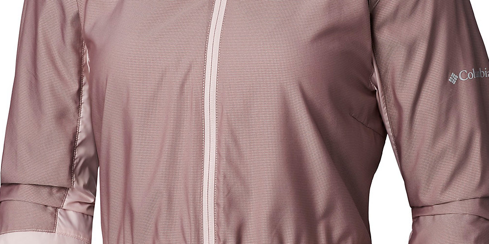 Jaqueta corta-vento Columbia Sustina Springs Lined Feminina Rosa Tamanho M