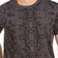 Camiseta Guess Masculina Estampada Python Cinza Tamanho P