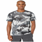 Camiseta Nike Dri-fit Camo Training Masculina Cinza Tamanho P