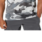 Camiseta Nike Dri-fit Camo Training Masculina Cinza Tamanho P