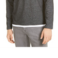 Camiseta masculina Alfani com estampa em camadas - Cinza, tamanho XXX-G