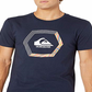 Camiseta masculina de manga curta Quiksilver Blade Dreams, azul, tamanho GG