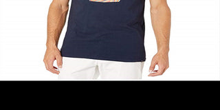 Camiseta masculina de manga curta Quiksilver Blade Dreams, azul, tamanho GG