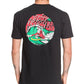 Camiseta Quiksilver Masculina Regular Fit Santa Graphic Tee Preta Tamanho XXG