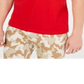 Camiseta masculina com estampa de pássaro metálico da INC International Concepts, vermelha, tamanho médio