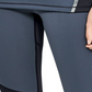 Calça legging feminina Under Armour Coldgear Armour Hi Rise Graphic, preta, tamanho médio