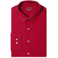 Camisa social masculina Alfani Spectrum Slim Fit com botões, vermelha, tamanho 16"-16,5" gola 34"-35" manga.