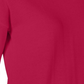 Suéter pulôver feminino Maison Jules com acabamento canelado, vermelho, tamanho médio