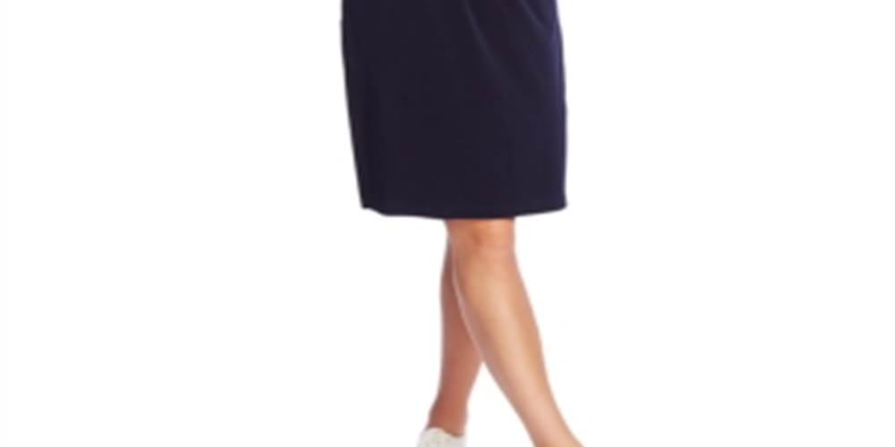 1.STATE Vestido casual feminino com cintura marcada e decote em V, preto, tamanho médio