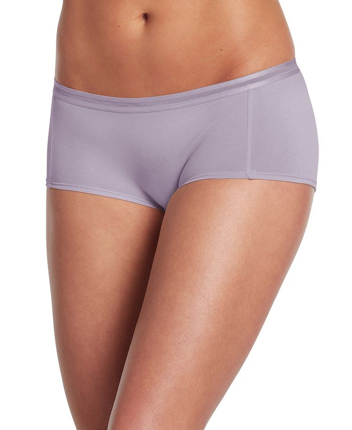 Jockey Supima Cotton Allure Boyshort Feminino Bege Tamanho 2XL