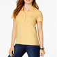 Camisa polo feminina Tommy Hilfiger Core amarela tamanho XX-G