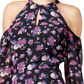Vestido longo feminino Bar III com ombros descobertos, roxo, tamanho XX-G