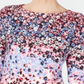 Top floral de algodão Pima feminino Charter Club, rosa, tamanho pequeno