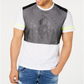 Camiseta gráfica masculina INC International Concepts Mission, branca, tamanho X-S