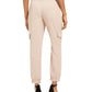 Calça utilitária sólida feminina INC International Concepts, marrom, tamanho 14
