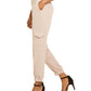 Calça utilitária sólida feminina INC International Concepts, marrom, tamanho 14
