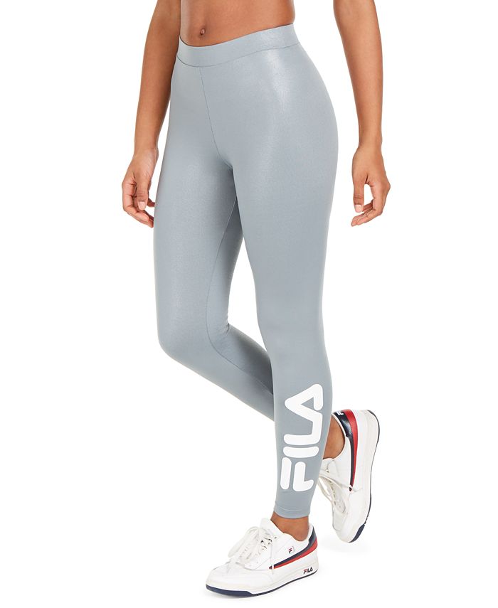 Legging Fila Skyler Cintura Alta Feminina Cinza Tamanho X-G