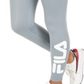 Legging Fila Skyler Cintura Alta Feminina Cinza Tamanho X-G