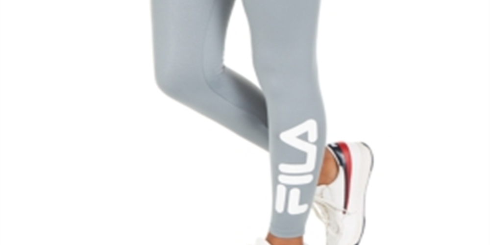 Legging Fila Skyler Cintura Alta Feminina Cinza Tamanho X-G