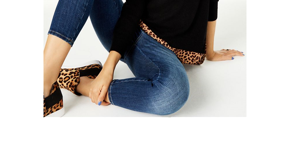 Suéter feminino Charter Club Pure Cashmere com estampa de chita e camadas, preto, tamanho pequeno P/M