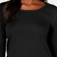 Karen Scott Top Tulip Hem Feminino Preto Tamanho X-S