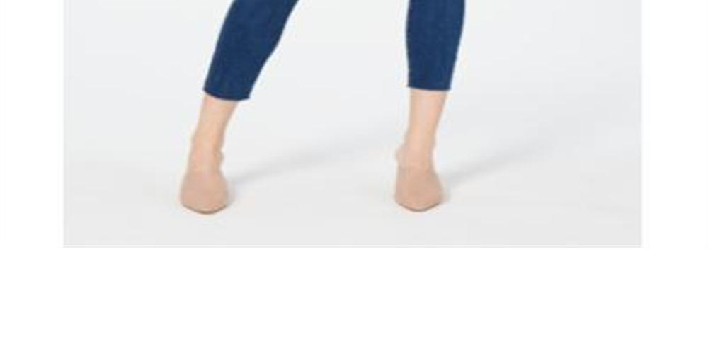 Calça jeans skinny cropped de cintura alta feminina STS Blue, tamanho 32