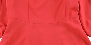 Vestido feminino Bar III Flare, laranja, tamanho 8