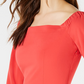 Vestido feminino Bar III Flare, laranja, tamanho 8