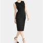 Rachel Roy Women's Cut Out Bodycon Sweaterdress Black Size Medium