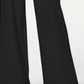 Calça feminina Petite com cinto lateral e perna larga, preta, tamanho 8 P, da Inc International Concepts