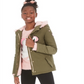 Jaqueta Epic Threads Big Girl's Unicorn Patch Verde Tamanho X-Grande