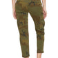Calça jeans cargo camuflada Sanctuary feminina, verde, tamanho 26