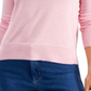 Suéter feminino de gola alta Charter Club, rosa, tamanho grande
