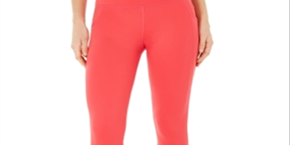 Leggings femininas perfuradas Ideology, rosa, tamanho grande