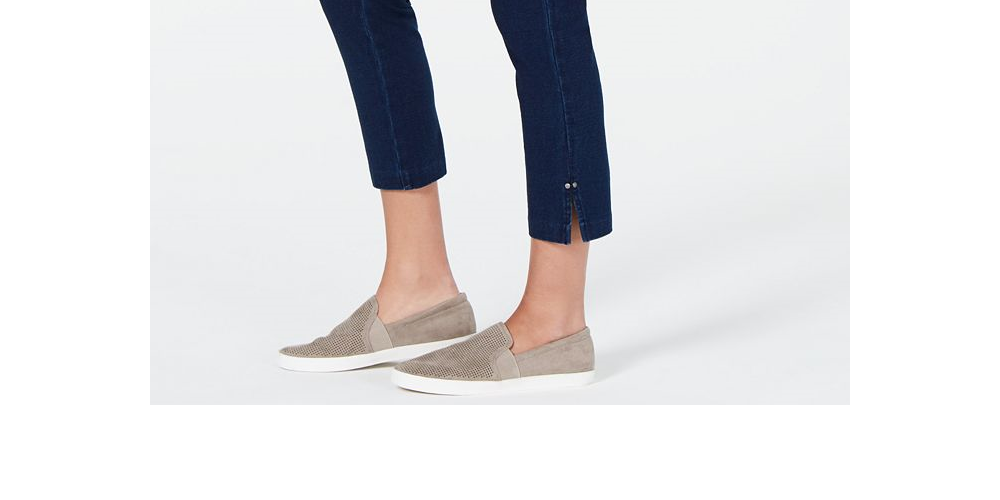 Calça capri feminina estilo &amp; co, preta, tamanho 8