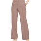 Calça Alfani Feminina Pintuck de Cintura Alta Preta Tamanho 12