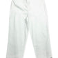 Calça Capri Feminina JM Collection com Controle de Barriga e Grommet, Branca, Tamanho Grande