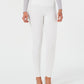 Leggings modeladoras femininas INC International Concepts, tamanho XXXL, brancas