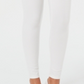 Leggings modeladoras femininas INC International Concepts, tamanho XXXL, brancas