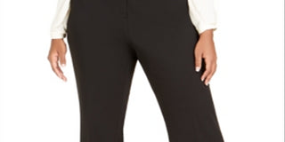 Calça Casual Calvin Klein Feminina Lisa Preta Tamanho 22W