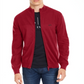 Cardigan masculino com zíper frontal Ax Armani Exchange vermelho tamanho médio