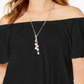 Top conversível tomara que caia feminino Style &amp; Co, preto, tamanho XX-G