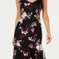 Vestido tubinho com sobreposição de malha com miçangas Adrianna Papell feminino, preto, tamanho 12